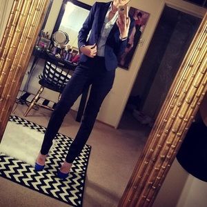 H&M navy blue suit pants / slacks size 2/ xs